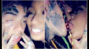 6ix9ine Girlfriend Releases Kissing Video Tried To Get Her Pregnant -  YouTube