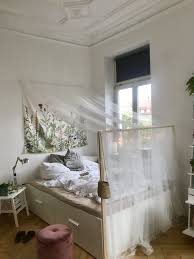 Diy Bett Himmelbett Trennwand Trennvorhang Brimnes Ikea Diy Bett Ikea Bett Himmelbett