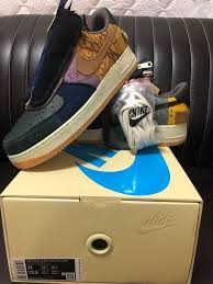 After a year of sneaker world dominance, nike is adding a twist to their latest collaborative af 1 with cactus jack. Nike Air Force 1 Low Cactus Jack Us11 Men S Fashion Footwear Sneakers On Carousell