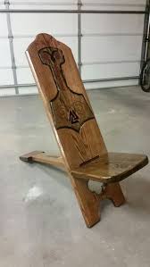 Oak Viking Chair With Thor S Hammer By Valhalla Craftsman Con Imagenes Muebles De Carpinteria Proyectos Interesantes Para Carpinteria Muebles Hierro Y Madera