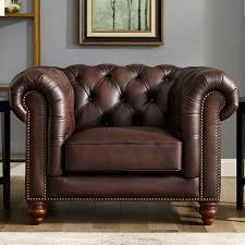Find great deals on ebay for leather chesterfield armchair. Allington Brown Leather Chesterfield Armchair Costco Uk
