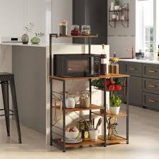 Aussi bien compatible dans une kitchenette de studio qu'en caravaning, le mini four électrique posable est facile d'utilisation et efficace. Meuble Micro Onde Desserte Cdiscount