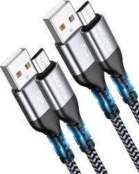 Amazon.co.jp: マイクロ usb ケーブル NINGKPOW Micro USB ケーブル【1M/2本セット】 急速充電 高速データ転送  Android充電ケーブル ps4コントローラー、Xperia、Galaxy、Nexus、AQUOS、ASUS、Kindle、Xbox、Echo  Dot、Android 多機種スマホ対応 - グレー : パソコン ...