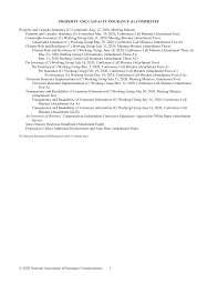 Https Content Naic Org Sites Default Files National Meeting Property 20and 20casualty 20insurance 20 28c 29 20committee 20 202020 20summer 20national 20meeting Pdf