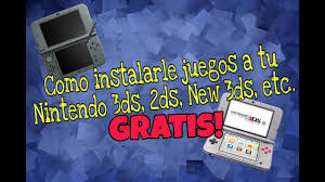 Descarga roms de nintendo ds y nintendo 3ds en español, por mega y mediafire gratis, descarga juegos de pc, juegos de pc español. Como Ponerle Juegos Gratis A Tu Nintendo 3ds 2ds New 3ds New 2ds Etc Tutoriales Youtube