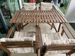 Table and chair set styles. Ikea Falholmen Outdoor Dining Set Furniture Home Living Furniture Tables Sets On Carousell