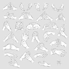 Sketchdump May 2018 Both Hands By Damaimikaz Hand Reference Hand Drawing Reference Drawing Reference