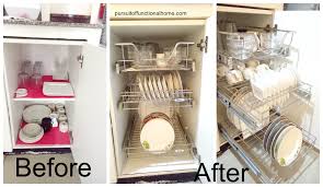 Pull Out Kitchen Wire Rack Pursuit Of Functional Home Kitchen Furnishings Kitchen Cabinet Organization Cool Kitchens
