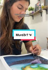 I messed up #crow #a #watercolor #fyp