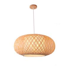East urban home 9.06 h x 14.96 w wicker bell lamp shade (spider) in naturalbamboo or rattan in brown/white, size 9.06 h x 14.96 w x 14.96 d in wayfair $ 189.99. Handmade Bamboo Lampshade Pendant Ceiling Shade Diy Wicker Rattan Lamp Shades Weave Hanging Light Buy Online In Bahamas At Bahamas Desertcart Com Productid 77262068