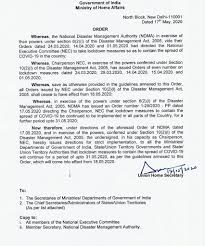 April 30, 2021 2:34 am. Spokesperson Ministry Of Home Affairs On Twitter Mha Issues Order To Further Extend Lockdownindia Till 31 05 2020 To Fight Covid19 New Guidelines Have Permitted Considerable Relaxations In Lockdown4 Restrictions States To Decide Various