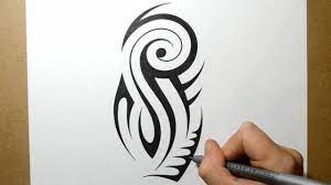 Shop tattoo inks, tattoo pens, and accessories. Designing A Tribal Upper Arm Half Sleeve Tattoo Design 2 Youtube