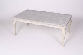 Household essentials round gray coffee table, grey slate. French White Washed Coffee Table Hire Rental Granger Hertzog