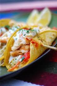Place fish on prepared baking sheet and bake for 12 to 15 minutes, until fish flakes easily at thickest point. Grilled Fish Tacos Seafood Recipes Recipes Grilled Fish Tacos