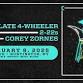Chocolate 4-Wheeler w/ 2-22s and Corey Zornes
