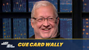 Seth Interviews Wally the Cue Card Guy