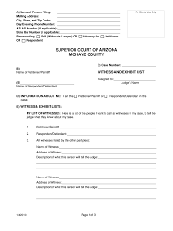 Download free clinical trial templates for your clinical research, available in sharepoint, word, excel, and microsoft project formats. Az Witness Exhibit List 2010 2021 Complete Legal Document Online Us Legal Forms