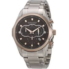 Romanson Sports Tm3207hm1jab6r Mens Watch Chronograph
