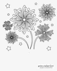 Especially when we celebrate new year, there is a lot of fireworks lit. Fireworks In The Sky Adult Colouring Pages Of Fireworks Hd Png Download Transparent Png Image Pngitem