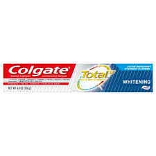 New breakthrough formula · whitening toothpaste that freshens breath · fights bacteria on teeth, tongue, cheeks and gums for whole mouth health · helps reduce . Colgate Total Whitening Toothpaste 4 8 Oz Rite Aid