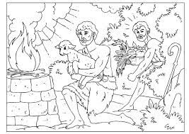 Cain and abel coloring page from cain and abel category. Coloring Page Cain And Abel Free Printable Coloring Pages Img 25956