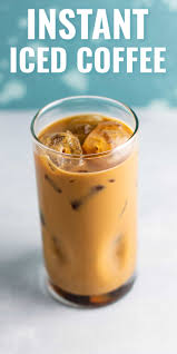 Instant Iced Coffee Instant Iced Coffee Recipe Iced Coffee At Home Instant Coffee Recipes