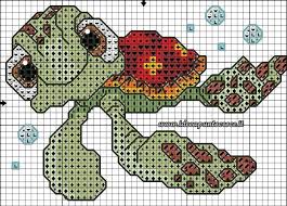198 x 131 stitches, 36 x 23,8 cm or 14.2 x 9.4 inch (design) fabric: Finding Nemo Turtle Cross Stitch 2 3 Disney Cross Stitch Turtle Cross Stitch Disney Cross Stitch Patterns