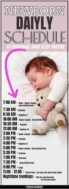 Pin By Tara Holik On Baby Baby Schedule Baby Routine Newborn Care