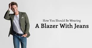 Check out our blue blazer men selection for the very best in unique or custom, handmade pieces from our men's clothing shops. How You Should Be Wearing A Blazer With Jeans