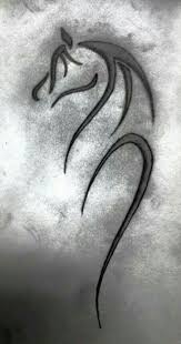Pferdestickdesign Pferdestickdesign Horse Tattoo Design Small Horse Tattoo Horse Tattoo