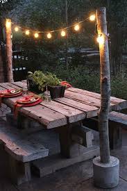 It is also very easy to replace the light when needed since it is held by the spring tension. 32 Backyard Lighting Ideas How To Hang Outdoor String Lights