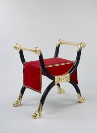 Reproduction Of An Ancient Roman Chair Elements Of Design Roman House Ancient Roman Houses