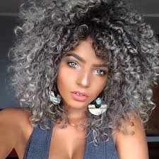 Gray Curly Hair Hair Styles Curly Hair Styles Short Hairstyles For Thick Hair
