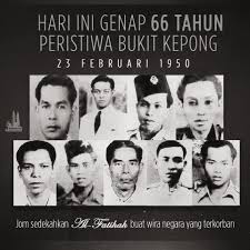 Al Fatihah 66 Tahun Peristiwa Bukit Pergerakan Puteri Umno Malaysia Facebook