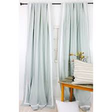 Shop for spa blue curtains at bed bath & beyond. American Colors Brand 120 In L Spa Blue With White Trimmed Curtain Panel C2004 120 Spa Wh The Home Depot Panel Curtains Curtains Spa Inspired Bedroom