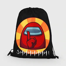 Among Us Animation Drawstring Backpack For Students Bags Portable Backpacks Toys School Bags For Kids Student Bag Drawstring Backpack
