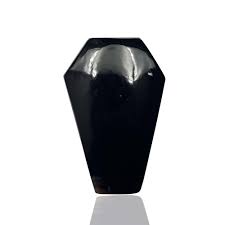 Black Onyx Coffin Shape Gemstone Available For Sale KG9230 - Kiran Gemstone