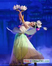 Lotus Http Www China Cart Com D Asp D 13544 Flower Costume Lotus Costume Carnival Outfits