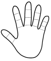 Learn to draw a hand. How To Draw A Robot Hand Step By Step Drawing For Kids