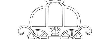 Download Princess Carriage Template Large