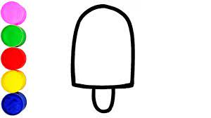 Leinwand bemalen 37 schone bilder und motive zum malen mit. Eis Zeichnen Und Malen Fur Kinder Farben Lernen Auf Deutsch Youtube