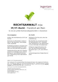 Rechtsanwalt M W Ip It Recht Frankfurt Am Main Anwalt Rechtsanwalt Frankfurt Am Main
