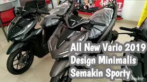 Harga vario 125 2021 terbaru serta harga honda vario 125 tahun 2021, warna motor vario 125 esp, kelebihan, kekurangan, modifikasi & spesifikasi vario 125cc. All New Honda Vario 125 150 Cbs Iss 2019 Hitam Doff Youtube