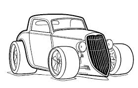 Hot rod coloring could be a enjoyable exercise kids and adults. Printable Hot Rod Coloring Pages Coloringme Com
