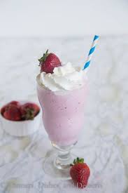 Strawberry Milkshake Fresh Strawberries And Vanilla Ice Cream Mak Milkshake Recipe Strawberry Strawberry Milkshake Recipe Without Ice Cream Milkshake Recipes