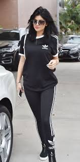 Kylie was actually at the same place the night before while attending justin bieber's album release event. Kylie Jenner S Style In Photos