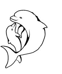 It is the tail of the baby that comes out first. Printable Dolphin Coloring Pages Coloring Home