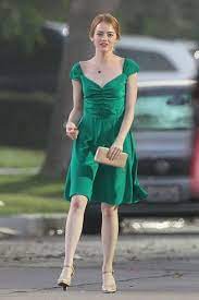 The film is about keeping art fresh, exciting and alive, and chazelle uses the language of film to its fullest to do exactly that. Emma Stone Green Cap Sleeves Short Dress In Movie La La Land Mia Thecelebritydresses