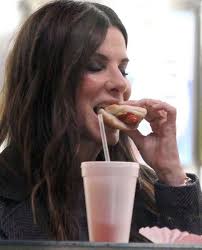 Having my lunch all alone darling...