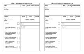Bagaimana cara membuat skck online? Lembar Disposisi Surat